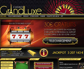 Bonus sur le casino Grand Luxe